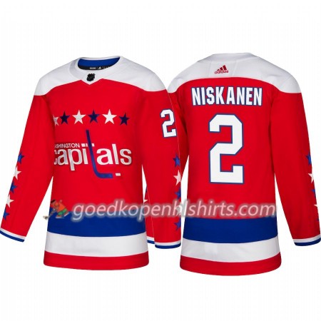 Washington Capitals Matt Niskanen 2 Adidas 2018-2019 Alternate Authentic Shirt - Mannen